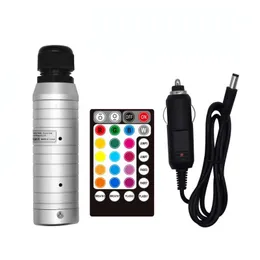 1X DC12V RGB color LED 6W fiber optic lighting engine driver with 17 key RF remote controller for car used