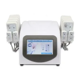 Attrezzatura sottile portatile Perdita di grasso 5mw 635nm 650nm Lipo Laser 14 cuscinetti Rimozione cellulite Bellezza modellatura del corpo Macchina dimagrante Dispositivo di bellezza