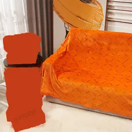 Varma flanellfiltar soffa dekorativt filt brev tryckt sommar quilt hem hotell sängkläder filtar