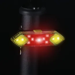 Luci per bici Bicicletta da montagna Fanale posteriore Ricarica USB Spia notturna Attrezzatura a LED