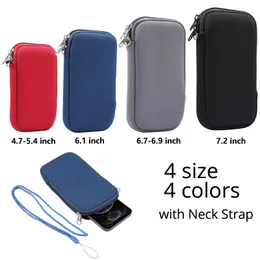 Universal Phone Case Life Waterproof Pouch for 4.7-7.2 inch iPhone Samsung Huawei Xiaomi Shockproof with Shoulder Strap