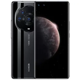 オリジナルHuawei Honor Magic 3 Pro + Plus 5G携帯電話12GB RAM 512GB ROM Snapdragon 888 + 64MP AI IP68 Android 6.76 "湾曲全画面指紋IDフェイススマート携帯電話