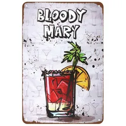 newMetal Tin Retro Wall Plaque Sign Paints Art Sticker Iron Painting Home Restaurant Decoration Pub Signs Walls Decor EWE5278