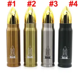 20 sztuk 500ml Ze Stali Nierdzewnej Bullet Bullet Butelka Do Picia Cup Thermos Cups Double Wall Herbata Kubek Kubek Travel Travel