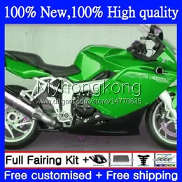 Fairing Kit for BMW K 1200S K1200 S K 1200 S K1200S 05 06 07 08 08 08 09 09 10 Bodywork 4no.55 K1200-S 05-10 Gloss Green New K-1200S 2005 2006 2007 2008 2009 2010全身+タンクカバー