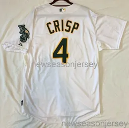 Stitched Retro Jersey Coco Crisp Cool Base Jersey Men Women Youth Baseball Jersey XS-5XL 6XL