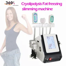 Cryo Fat Freezing Slimming Machine 360 ​​Cryolipolysmaskiner Laser Lipolys Cavitation RF Body Slim Utrustning