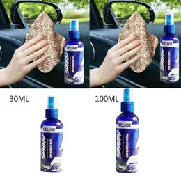 30/100ml Plastic Parts Retreading Restore Agent Wax Instrument Reducing Agent Accessories Car Interior Cleaner