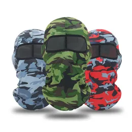 Cycling Caps & Masks Camouflage Mask Full Face Sport Running Military Scarf Summer Hunting Bandana Bike Training Head Cover Tactical Shield