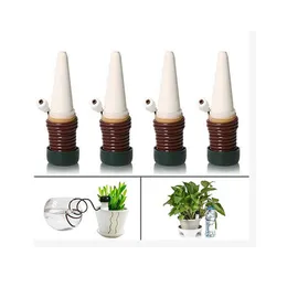Watering Equipments 8pcs Watering Device Flower Pot Automatic Gardening Dripper Easily solve every trouble and keep the soil looser DH9300