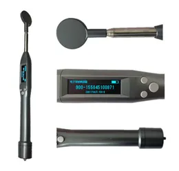 Xiruoer 134,2 kHz ISO11784/5 FDX-B HDX Stick Readers RFID Lång justerbar blå tandkompatibel öronmärke Stick Animal Scanner för iOS Android
