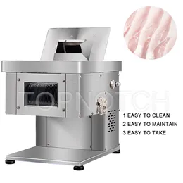 Köttskivare Rostfritt stål Fullautomatisk Shred Dicing Machine Electric Vegetable Cutter