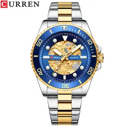 Sichu1-U1 Karion 8412 Мужские бизнес-часы Кварцевый из нержавеющей стали Band повседневная мода стиль светящийся водонепроницаемый