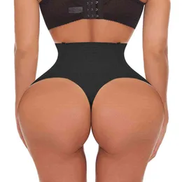 velssut shapewear 여성을위한 배가 통제 Thong Badi Shaper Faja 슬리밍 배꼽 컨트롤 팬티 허리 트레이너 Cincher 속옷 Y220311