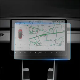 Для Tesla Model 3 Y X S 9H Premium Закаленные стеклянные стеклянные экрана Protection 100 шт. / Лот Простое OPP