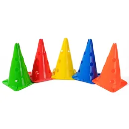 5 PCS Barreira de Futebol Eco-friendly Cones de Treinamento Rugby Rugby Portátil Patinagem Sport Marker Multicolor