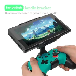 Clip Mount Holder For N-Switch Pro Controller Handle Bracket Adjustable Clamp Rotate Stents For NS Pro Gamepad Accessories
