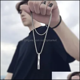Andra Fashion Aessories Mens Cross Pendant Lång halsband, Ren Stainls Steel Chain, Gothic Style, Punk, Mode, In 2021 Drop Delivery 0GNYQ