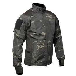 Mege Meen's Tactical Jacket Coat Fleece Camouflageミリタリーパーカー戦軍アウトドアのアウトウェア軽量エアソフトペイントペイントボールギア211105