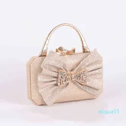 Väska Tote PU Läder Kvinnor Designer Handväskor Tjejer Shopper Purse Mode Casual Sequin Bow Diamond Flower Lock Koppling Crossbody Väskor