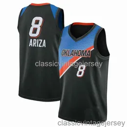 تريفور أريزا #8 الذكرى 75 Swingman Jersey خياطة رجال النساء الشباب XS-6XL قمصان كرة السلة