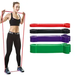 Motståndsband Set Exercise Unisex Strength Gummiband för Yoga Bodybuilding Utbildning Sport Underhållning Fitnessutrustning H1026