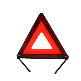 Emergency Lights Automobile Triangle Warning Sign Tripod Vehicle Reflective Parking With High Density Hexaprism Structure Stop