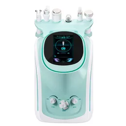 Professional 6 in 1 Hydro Diamond Dermabrasion Beauty Device With HD Detection Facial Skin Scrubber Analyzer Microdermabrasion Machine On Sale