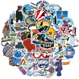 50 PCS Mixed Graffiti Car Stickers Waterproof Ski Sports For Skateboard Laptop Fridge Helmet Pad Bicycle Bike Motorcycle PS4 book Guitar Pvc Decal