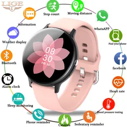 Женщина Bluetooth Телефон Smart Watch Женщины Водонепроницаемый Спорт Фитнес Часы Здоровья Трекер 2021 Новый Музыкальный Игрок SmartWatch Мужчины