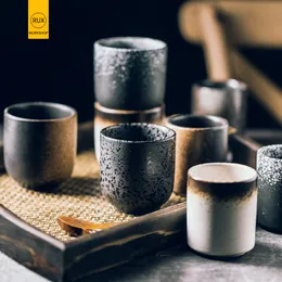 150ml 200 ml japońskiego stylu kubek wody kamionki ceramiczne ręcznie malowane Kungfu Cup Kuchnia Kuchnia