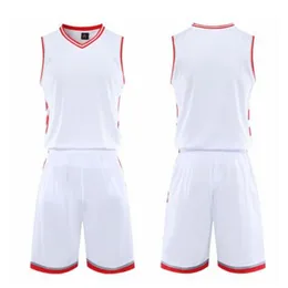 Maglie da basket personalizzate economiche uomini all'aperto comodi e traspiranti camicie sportive Team Training Jersey 050