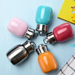 200ml / 280ml Mini Cute Coffee Vacuum Flasks Termos Napój Podróży ze stali nierdzewnej Termosy Ciężarki i kubki LX4164