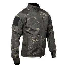 Mege Men's Tactical Jacket Coat Fleece Camouflage Military Parka戦闘軍の屋外のアウトウェア軽量のエアソフトペイントボールギア211217