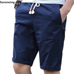 Sorenwing Spodenki Mężczyźni Dorywczo S Bawełny S Homme Board Joggers Męski Bermuda Masculina 01 210806