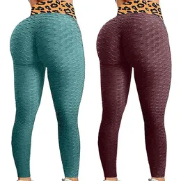 Joga Strój Lamparta Przeszycia Push Up Legginsy Marka Sport Kobiety Legins Fitness Wysokiej Talii Spodnie Moda Cellulit Pantalon