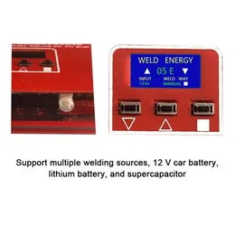 Portable DIY Mini Spot Welder Machine 18650 Battery Various Welding Power Supply