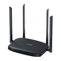 Router wireless ad alta velocità AC1200 Gigabit Port Home Office Dual Band Through Wall King Router WiFi intelligenti universali