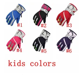 50%off Warm Ski Gloves Fashion Kids Men Women for VIP customer Winter Sports Waterproof Adjustable Skiing Strap Gloves sea shi