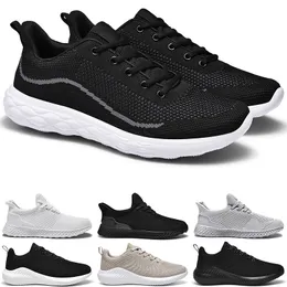 Erkekler Koşu Ayakkabıları Mesh Sneaker Nefes Açık Tasarımcı Siyah Beyaz Koşu Yürüyüş Tenis Ayakkabı Calzado Deportivo Para Hombre