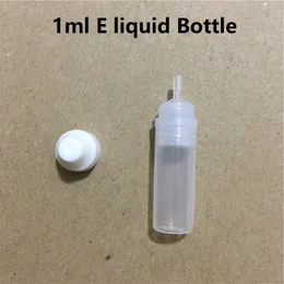 200pcs mini 1ml الإبرة فارغة زجاجة البلاستيك طرف طويل طرف رفيع للحيوان