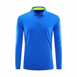 2021 Långärmad Running Jerseys Sport Polo Fitness T Shirt Sportkläder Fit Snabbt Tennis Golf Workout Top