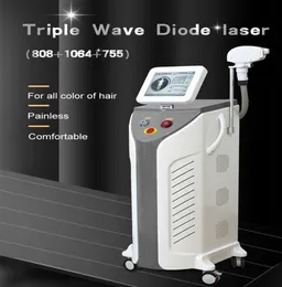 3 Comprimento de onda Alemanha Alemanha Bar 755nm 808nm 1064nm Diodo Laser Dores Infetctive Sistema De Remoção De Cabelo Epilador Para Todos os Cabelos Pele