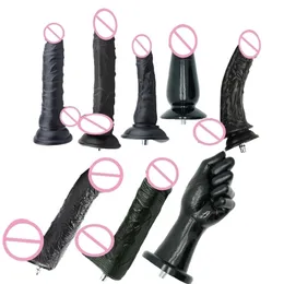 Fredorch Sex Machine Accessori dildoStimolazione del punto G dell'orgasmo, dildo in silicone per macchine dell'amore vac-u-lock 220309