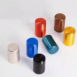 Mini Titanium Stopy Kawa Herbata Uszczelniona Can Heat Spice Packaging Cans Wielokrotnego użytku Magazynie spożywcze Tank Przenośny Przechowywanie Kuchnia BH5154 TYJ