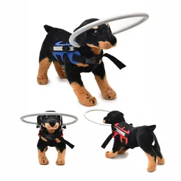 Blind Dog Harness Guiding Device Pet Safe Halo Prevent Collision Build Confidence Blind Dog Accessories Pet Harness 211006