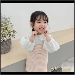 Babykleidung Baby, Kinder Umstandsmode Frühlingsmode Kinderkleid Costomes Langarm Koreanische Version Sling Vestidos Design Freizeitkleider F