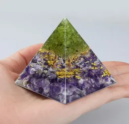 pyramid Amethyst Tree of Life Orgone Novelty Items Energy Healing Crystal Stone Obsidian Sphere Turquoise Chakra Meditation Balancing