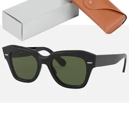 Hochwertige Brillenglaslinsen-Sonnenbrillen für Männer und Frauen. Glaslinsen-Sonnenbrillen, modische Sonnenbrillen mit UV-Schutz