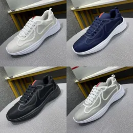 Luxury Bike Fabric Sneakers Designer Mens Trainers Shoes Rubber Trim Red Line Mesh Comfort Outdoor Casual Shoes With Box Size 38-46 NO309